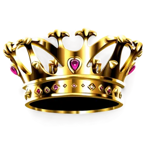 Golden Crown Sticker Png Fqa PNG image