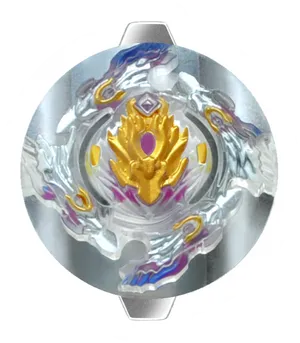 Golden Crowned Beyblade Top PNG