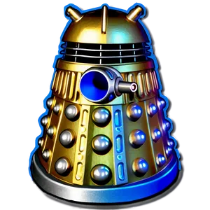 Golden Dalek Emblem PNG Iac PNG