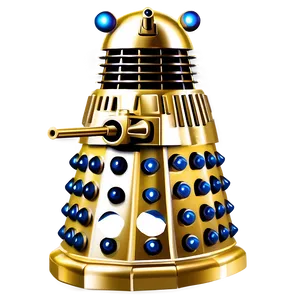 Golden Dalek Emblem PNG Vtr PNG