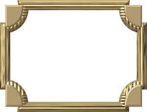 Golden Decorative Frame