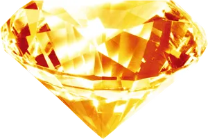 Golden Diamond Illustration.png PNG image