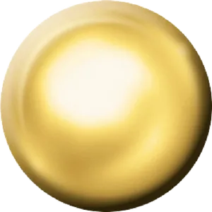Golden Disc Emblem PNG
