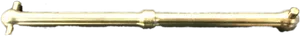 Golden Dog Bone Isolated PNG image