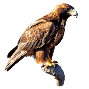 Golden Eagle Against Blue Sky PNG 43 PNG