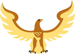 Golden Eagle Silhouette