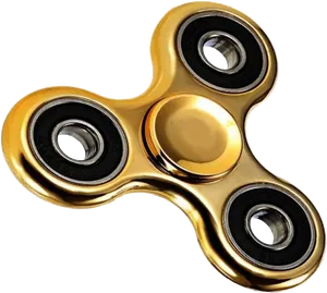 Golden Fidget Spinner.png PNG image