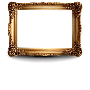 Golden Frame For Wedding Png Yqk71 PNG image