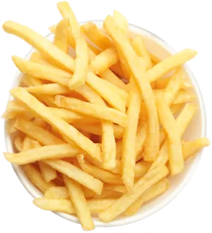 Golden French Fries Bowl