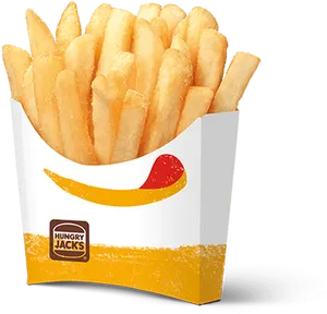 Golden Friesin Branded Container PNG image