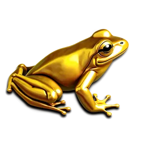 Golden Frog Icon PNG 05032024