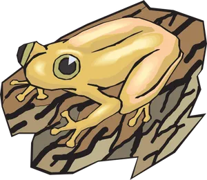 Golden_ Frog_ Illustration