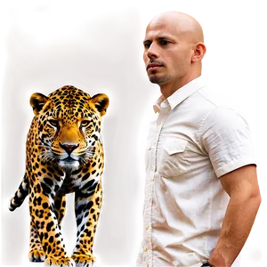 Golden Fur Jaguar PNG 05212024