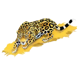 Golden Fur Jaguar Png 68 PNG image