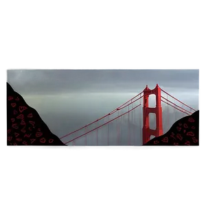 Golden Gate Bridge Foggy Morning Png 99 PNG image