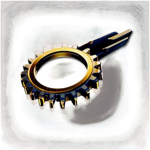 Golden Gear Icon PNG 05252024 PNG