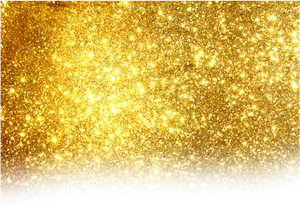 Golden Glitter Sparkle Texture PNG image