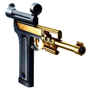 "golden Gun PNG: Luxury Firearm Image" 50