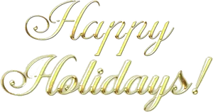 Golden_ Happy_ Holidays_ Text