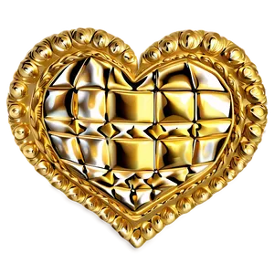 Golden Hearts PNG Sog56