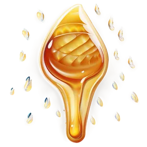 Golden Honey Drizzle Png 05242024 PNG image