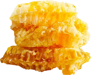 Golden Honeycomb Texture
