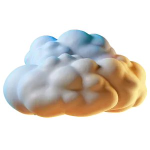Golden Hour Dream Cloud PNG 06282024 PNG