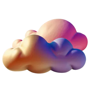 Golden Hour Dream Cloud PNG Ixc PNG