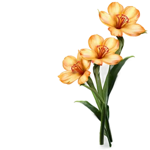 Golden Hour Flowers PNG 27 PNG