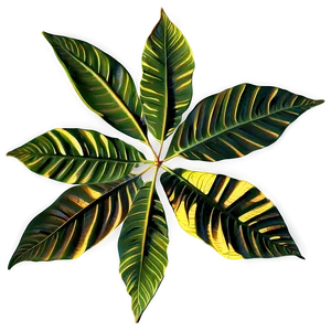 Golden Hour Leaves PNG Hfx57 PNG