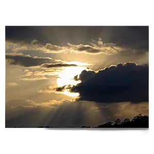 Golden Hour Sky PNG 05032024