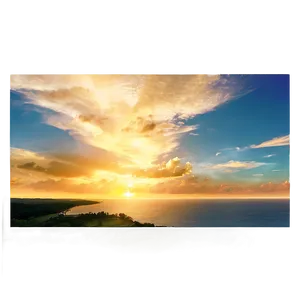 Golden Hour Sky Png Sxv17 PNG image