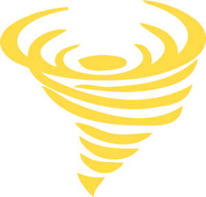 Golden Hurricane Icon PNG image