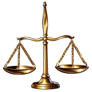 Golden Justice Scale Png Fpy33 PNG image