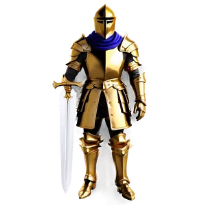 Golden Knight Png 05212024 PNG image