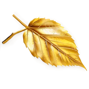 Golden Leaf PNG 05032024