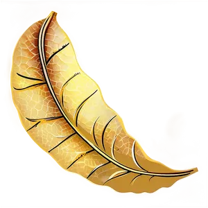 Golden Leaf PNG 05032024