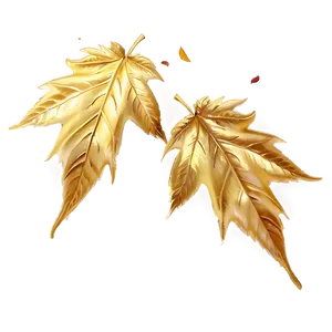 Golden Leaves Falling Png 85 PNG image