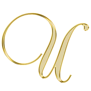 Golden Letter Qand C