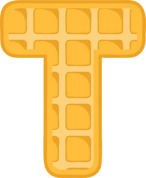 Golden Letter T Icon PNG image