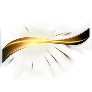 Golden Line Glow Effect PNG 06262024 PNG