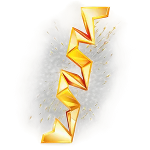 Golden Line Lightning Bolt PNG Wao39 PNG
