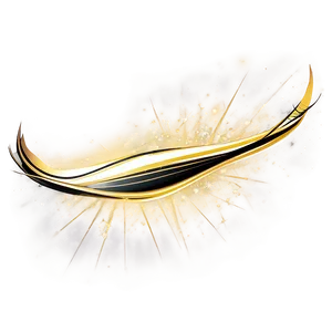 Golden Line Sunburst Effect PNG 06262024