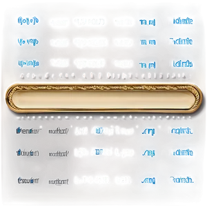Golden Line Text Divider PNG Opg