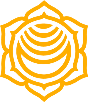 Golden Lotus Mandala Graphic PNG image