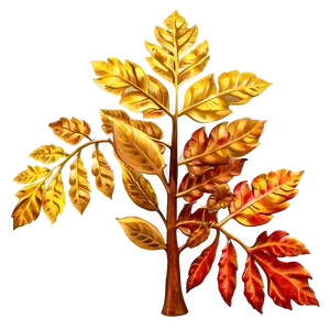 Golden Mississippi Fall Foliage PNG 06252024 PNG