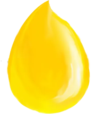 Golden Oil Drop Graphic PNG image