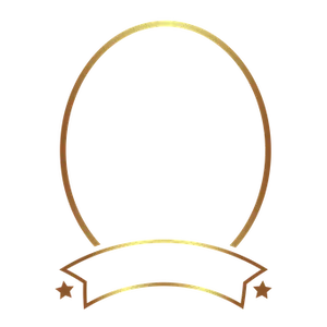 Golden Oval Frame Design