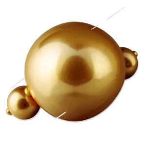 Golden Pearl PNG 80