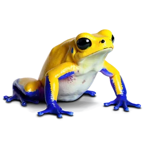 Golden Poison Frog PNG Bcf
